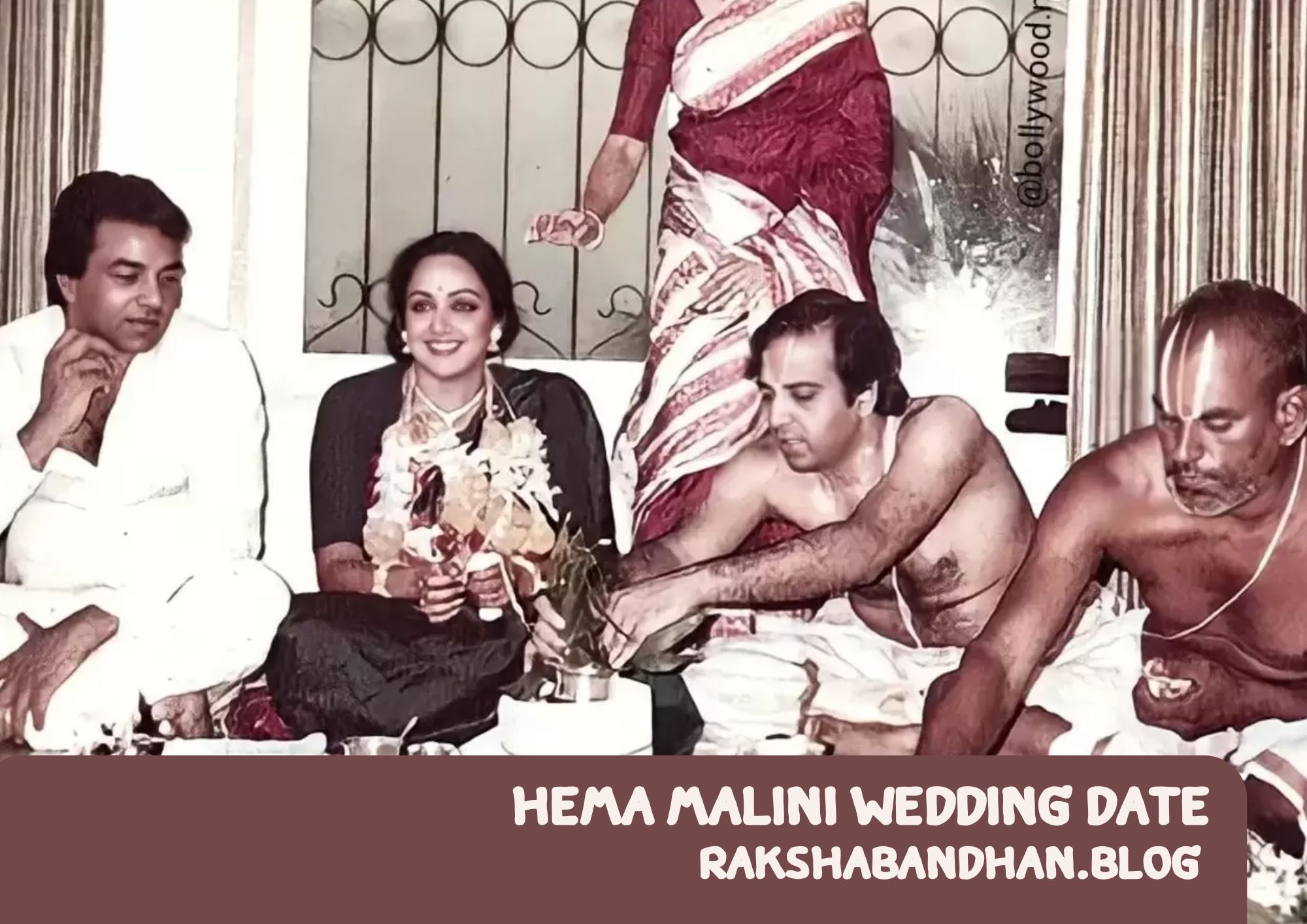 Hema Malini Wedding Date / Hema Malini Marriage Date