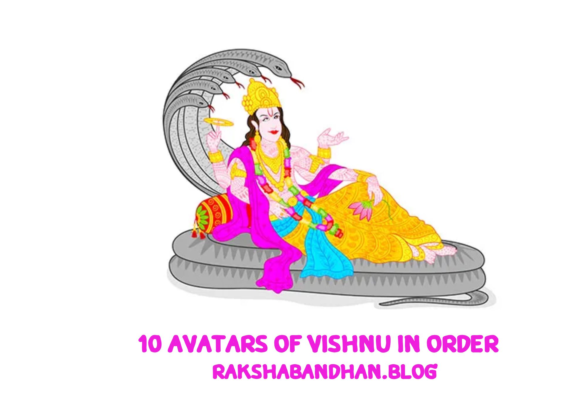 10 Avatars Of Vishnu In Order With Pictures (10 Avatars Of Lord Vishnu In Order) - 10 Avatar Of Lord Vishnu Names